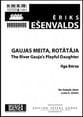 The River Gauja's Playful Daughter SSAA choral sheet music cover